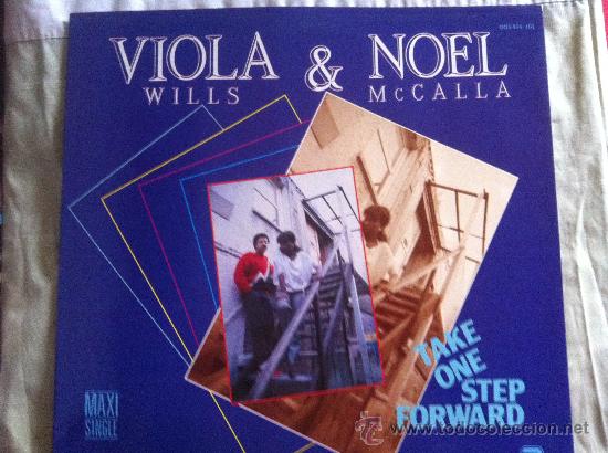 Discos de vinilo: 12&rdquo; MAXI - VIOLA & NOEL - TAKE ONE STEP FORWARD - Foto 1