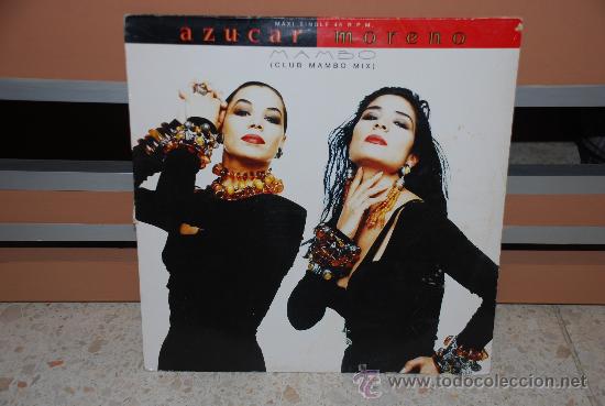 Discos de vinilo: DISCO VINILO SINGLE AZUCAR MORENO &rdquo;MAMBO&rdquo; - Foto 1