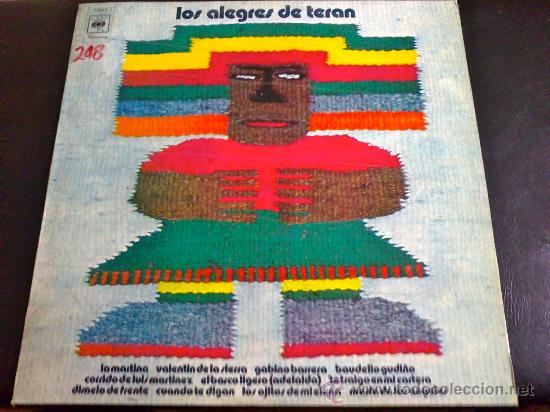 Discos de vinilo: LOS ALEGRES DE TERAN - LA MARTINA - LP - Foto 1