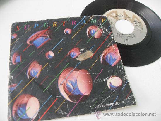 Discos de vinilo: SUPERTRAMP. SINGLE. Its Raining Again. It&acute;s. Made in Spain 1982 - Foto 1