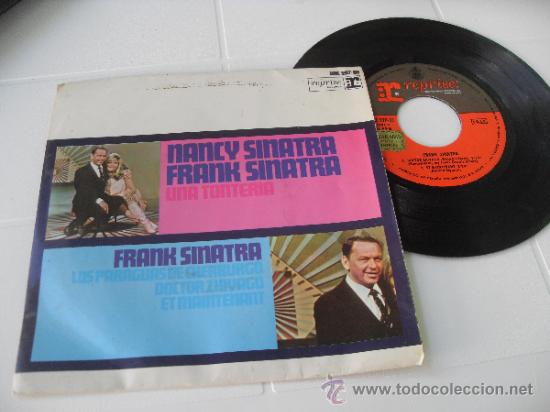 Discos de vinilo: FRANK SINATRA SINGLE Una Tonteria Edit. spain 1967 - Foto 1