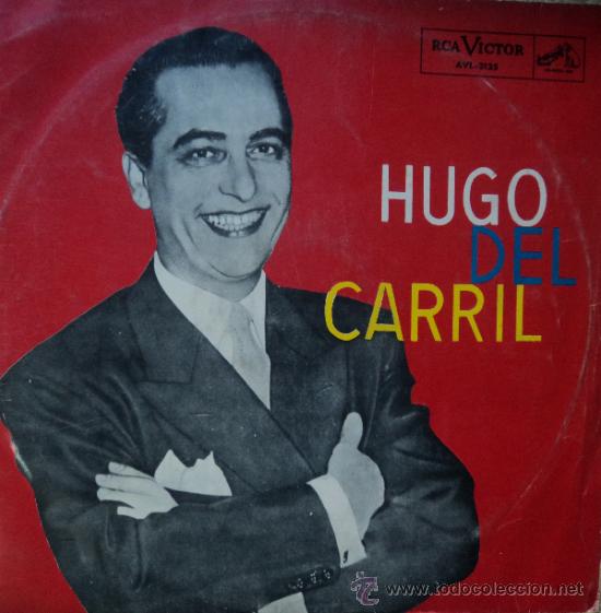 Discos de vinilo: Hugo del Carril - 1.&ordf; Edici&oacute;n de Venezuela - Foto 1