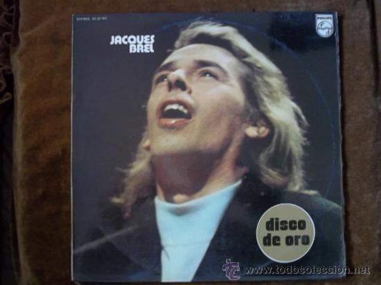 Discos de vinilo: Jacques Brel Disco de Oro 63 32 187 - Foto 1