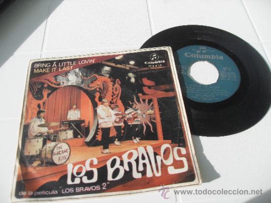 Discos de vinilo: LOS BRAVOS SINGLE DISCO VINILO Make it LAST Edit. spain 1968 - Foto 1