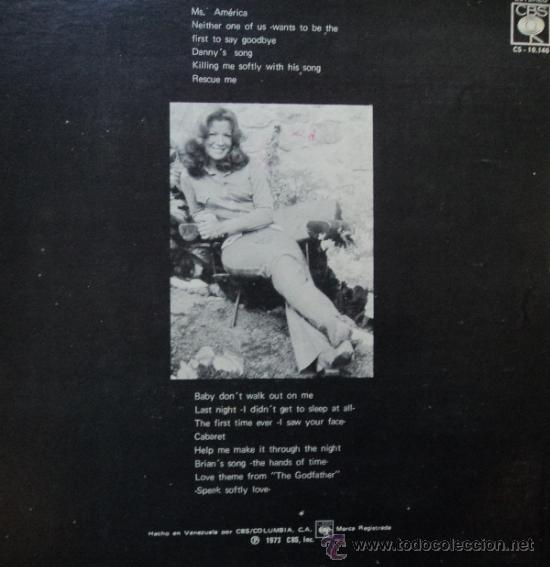 Discos de vinilo: Vikki Carr - Ms. Am&eacute;rica - Edici&oacute;n de 1973 de Venezuela - Foto 2