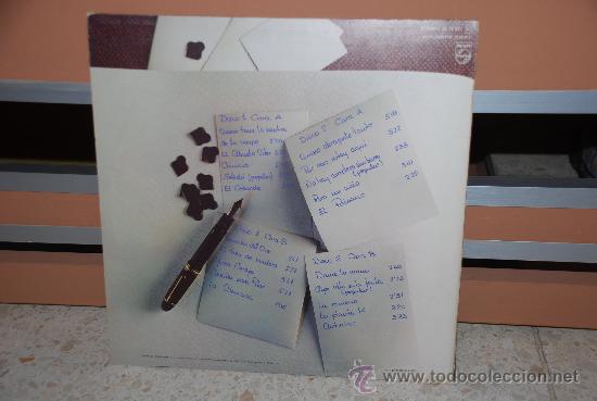 Discos de vinilo: DISCO VINILO LP VICTOR MANUEL &rdquo;A&Ntilde;O TRAS A&Ntilde;O&rdquo; - Foto 2
