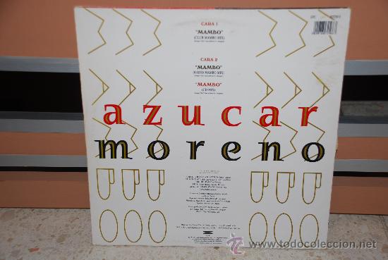 Discos de vinilo: DISCO VINILO SINGLE AZUCAR MORENO &rdquo;MAMBO&rdquo; - Foto 2