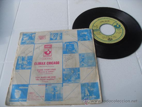 Discos de vinilo: CLIMAX CHICAGO SINGLE Shake Your Love 1973 - Foto 2