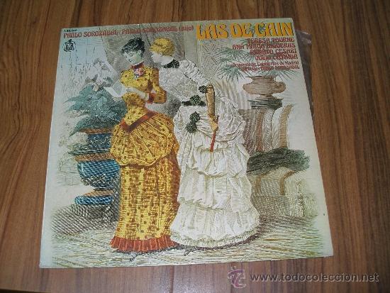 Discos de vinilo: Las de Ca&iacute;n - Pablo Sorozabal - Foto 1