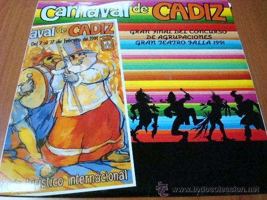 Discos de vinilo: CARNAVAL DE CADIZ GRAN FINAL 1991 3 LP&acute;S