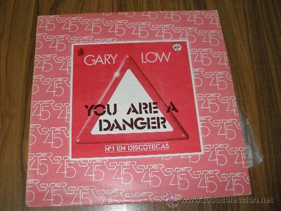 Discos de vinilo: Gary Low - You are a Danger - Foto 1