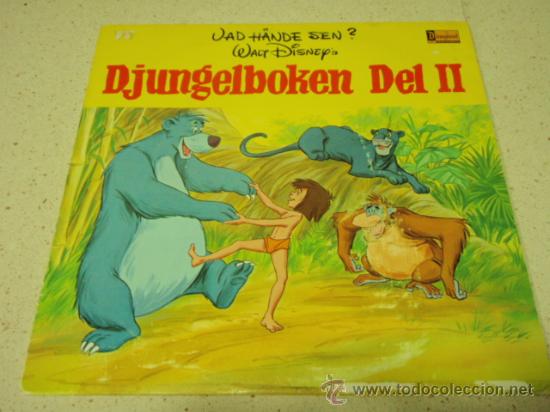 Discos de vinilo: EL LIBRO DE LA SELVA EN SUECO     1971 -SWEDEN    LP33   ODEON - Foto 1