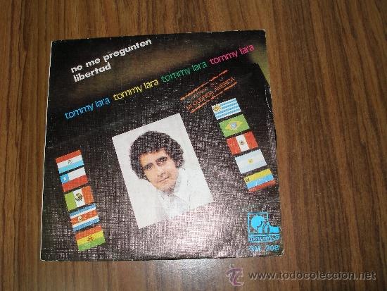 Discos de vinilo: Tommy Lara - No me pregunten - Foto 1