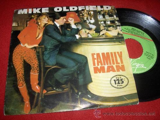 Discos de vinilo: MIKE OLDFIELD FAMILY MAN/MOUNT TEIDE 7'' SINGLE 1982 VIRGIN EDICION ESPA&Ntilde;OLA SPAIN