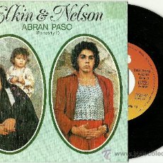 Discos de vinilo: ELKIN & NELSON. ABRAN PASO (PARTES 1 Y 2) ( VINILO SINGLE 1975 ). Lote 35416144