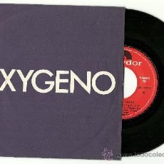 Discos de vinilo: JEAN MICHEL JARRE. OXYGENO (PROMO VINILO SINGLE 1977 ). Lote 35416689