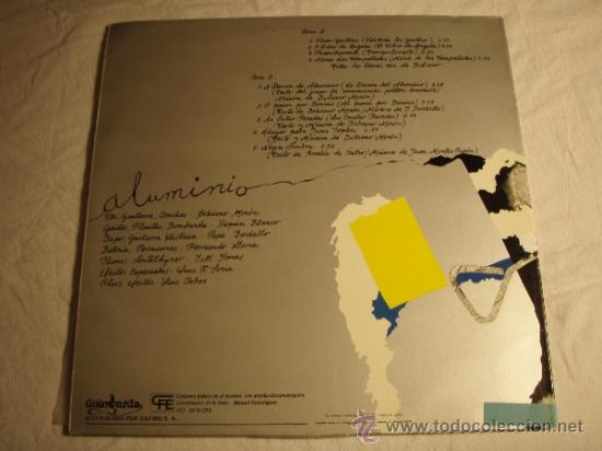 Discos de vinilo: BIBIANO - ALUMINIO - LP - PROMO - Foto 2
