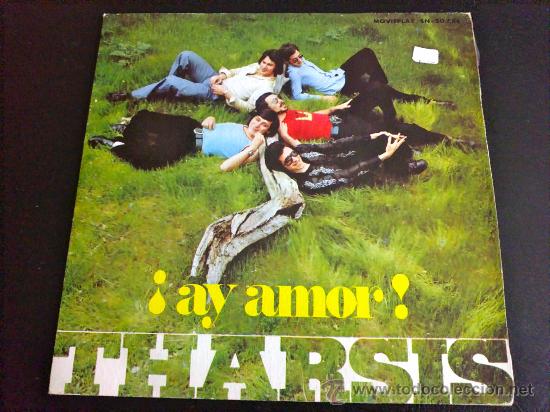 Discos de vinilo: THARSIS - AY AMOR - SINGLE DE VINILO - Foto 1