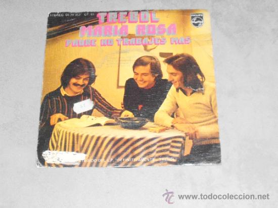 Discos de vinilo: TREBOL - MARIA ROSA - SINGLE - Foto 1