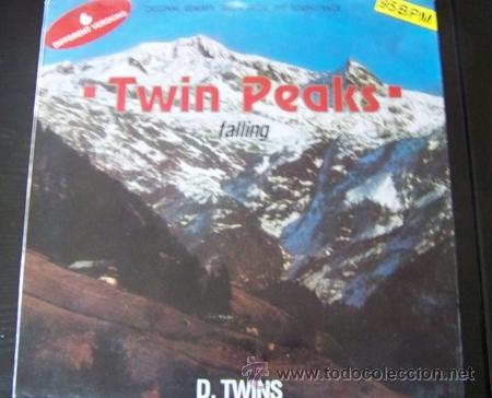Discos de vinilo: D. Twins - Falling - BSO - Twin Peaks - Maxi 6 Versiones Basic Mix - BASIX - Espa&ntilde;a 1991 - Foto 1