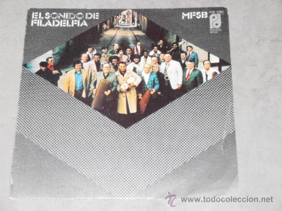 Discos de vinilo: MFSB - EL SONIDO DE PHILADELPHIA - TSOP - SINGLE - Foto 1