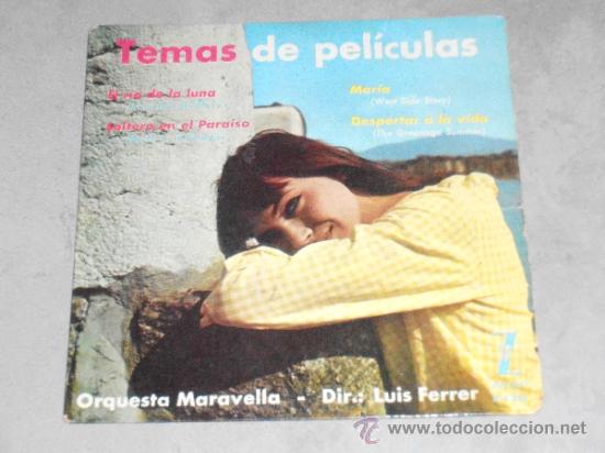Discos de vinilo: ORQUESTA MARAVELLA - TEMAS DE PELICULAS - EP - Foto 1