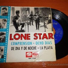 Discos de vinilo: LONE STAR COMPRENSION / OCHO DIAS / EL DIA Y LA NOCHE / LA PLAYA EP DE VINILO 1965 CONTIENE 4 TEMAS