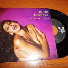 Discos de vinilo: MARIA BARRANCO ACALORADA SINGLE DE VINILO DEL AÑO 1991 CONTIENE 1 TEMA BERNARDO BONEZZI ZOMBIES. Lote 35522538