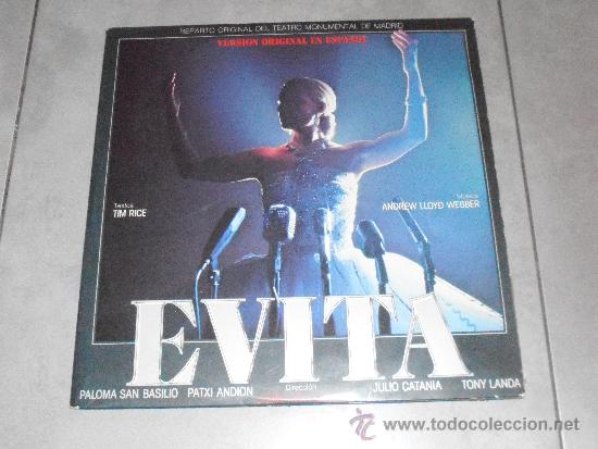 Discos de vinilo: EVITA - VERSION ORIGINAL EN ESPA&Ntilde;OL - P - - Foto 1