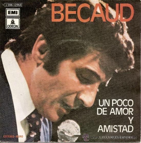 Discos de vinilo: SINGLE - GILBERT BECAUD (1974) - Foto 1