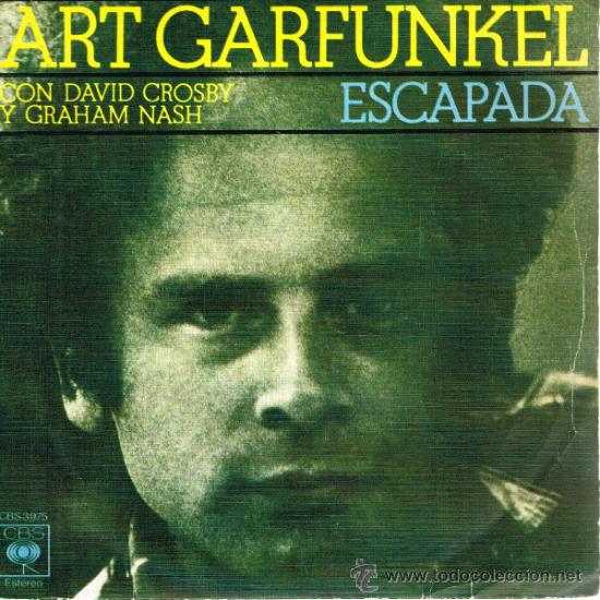 Discos de vinilo: Art Garfunkel - Escapada / Chicas Disney - Single 1976 - Foto 1