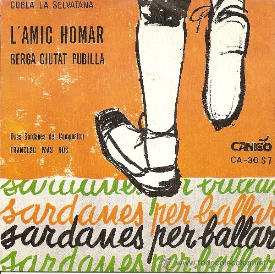 Discos de vinilo: SINGLE - COBLA LA SELVATANA (SARDANES PER BALLAR) 1970 - Foto 1