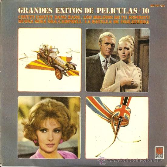 Discos de vinilo: GRANDES &Eacute;XITOS DE PEL&Iacute;CULAS/10 (1969) - Foto 1