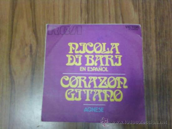 Discos de vinilo: Nicola di Bari - Corazon gitano - Foto 1