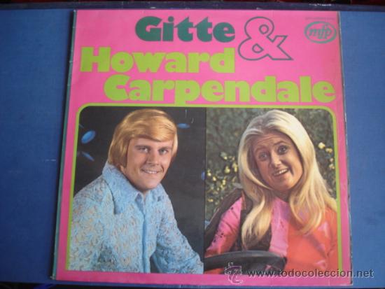 Discos de vinilo: GITTE & HOWARD CARPENDALE   GITTE UND HOWARD CARPENDALE - Foto 1