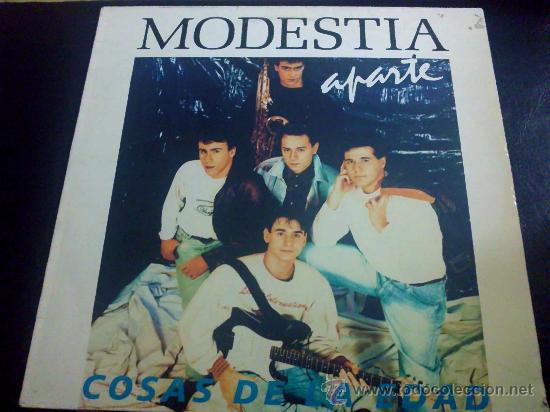 Discos de vinilo: MODESTIA APARTE, COSAS DE LA EDAD. LP DE VINILO - Foto 1