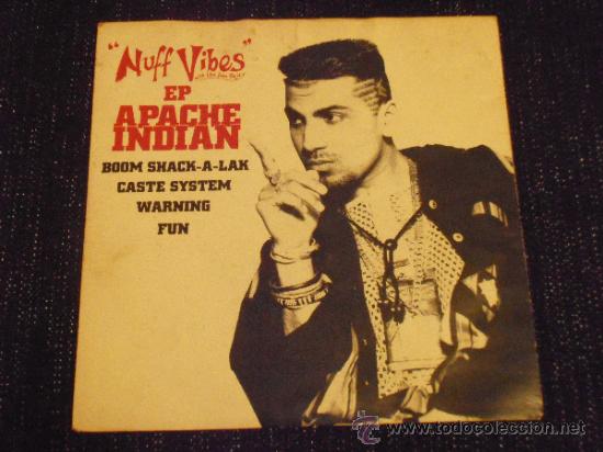 Discos de vinilo: APACHE INDIAN - NUFF VIBES - EP - Foto 1