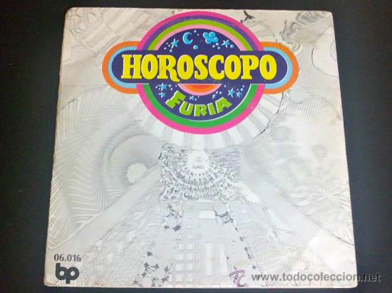 Discos de vinilo: FURIA, HOR&Oacute;SCOPO. SINGLE CON PORTADA DOBLE - Foto 1