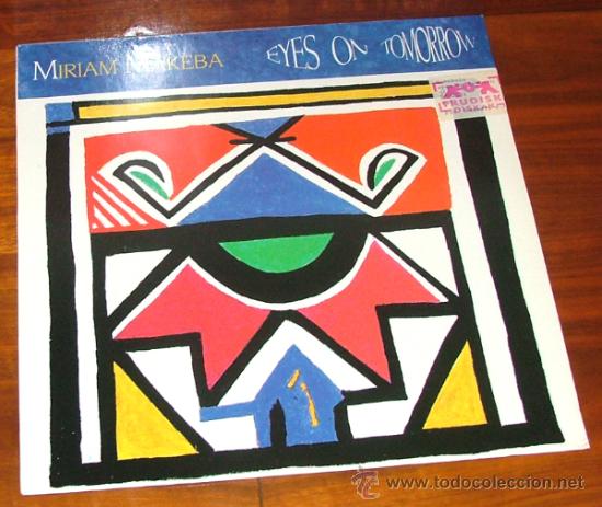 Discos de vinilo: LP Vinilo EYES ON TOMORROW (Miriam Makeba) - Foto 1