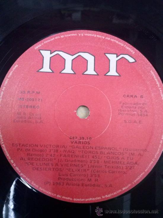 Discos de vinilo: 4473910 - Mermelada, Pistones, Luna.... - Foto 4