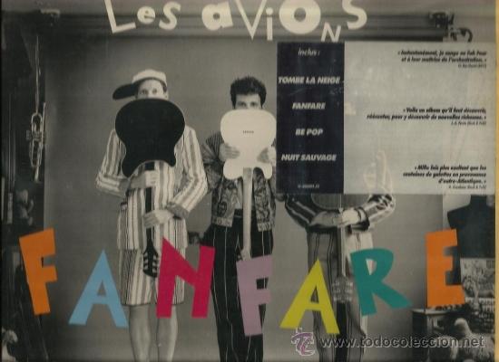 Discos de vinilo: LP LES AVIONS -  FANFARE - Foto 1
