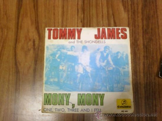 Discos de vinilo: Tommy James and the Shondells - Mony, Mony - Foto 1