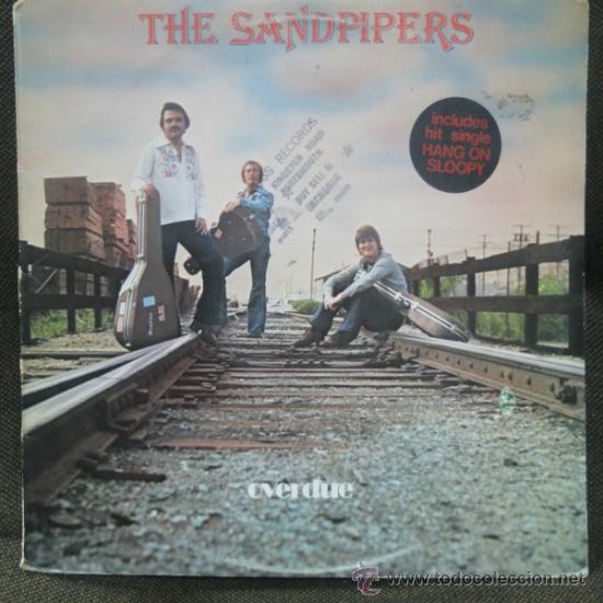 Discos de vinilo: the sandpipers - overdue-lp 1977-uk - Foto 1