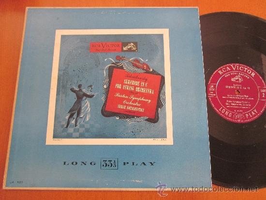 Vinyl-Schallplatten: TCHAIKOVSKY LP SERENADE IN C OP. 48 RCA LM 1056 ORIGINAL USA