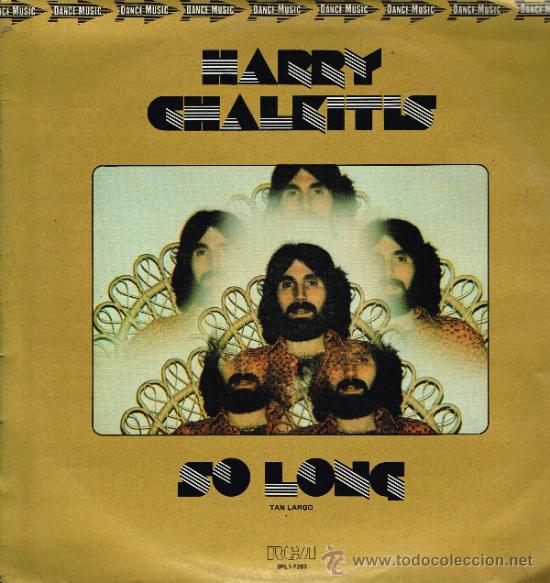 Discos de vinilo: Harry Chalkitis - So Long. Tan largo - Lp 1981 - Foto 1