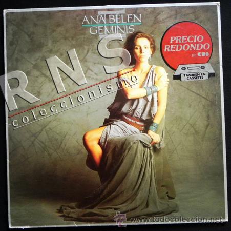 Discos de vinilo: ANA BEL&Eacute;N - G&Eacute;MINIS - DISCO DE VINILO LP - FOTOS - M&Uacute;SICA CANTANTE ACTRIZ ESPA&Ntilde;OLA A&Ntilde;OS 80 90 00