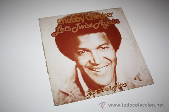 Discos de vinilo: Chubby Checker - Let&acute;s twist again - Greatest Hits 1984 - Foto 1