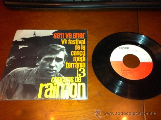 Discos de vinilo: Raimon - Sen va anar - Ep del 1963 - - Foto 1