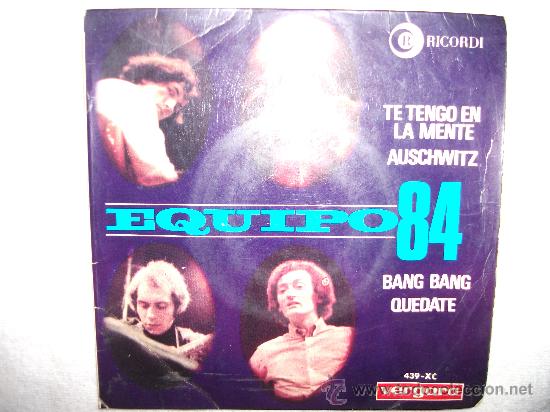 Discos de vinilo: EQUIPO 84 / TE TENGO EN LA MENTE / VERGARA 1966 - Foto 1