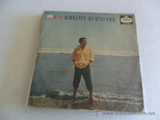 Discos de vinilo: GIUSEPPE DI STEFANO - ITALY - Foto 1